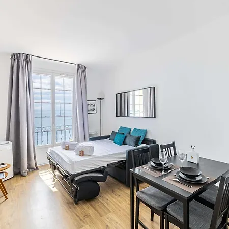 Charming Appt - 1bd 4p- Sea View - Centre Appartement